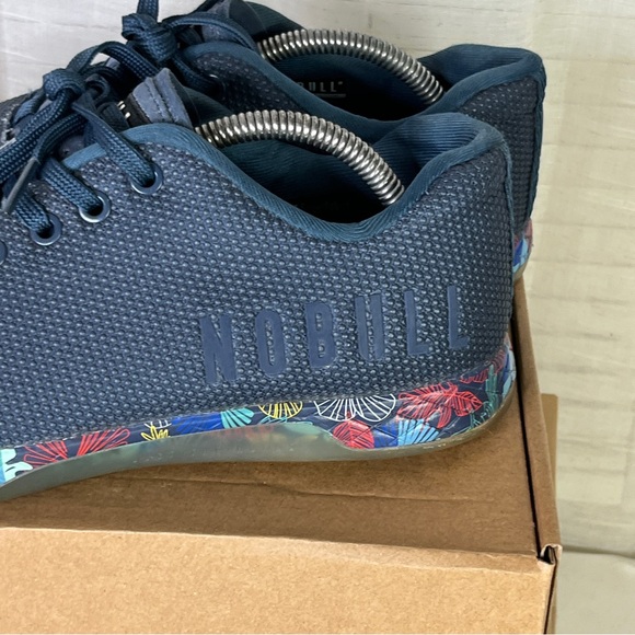 Nobull Flourish Oasis Navy Trainers Men size 8.5 / Women Size 10 Shoes (binC3) - Picture 2 of 11